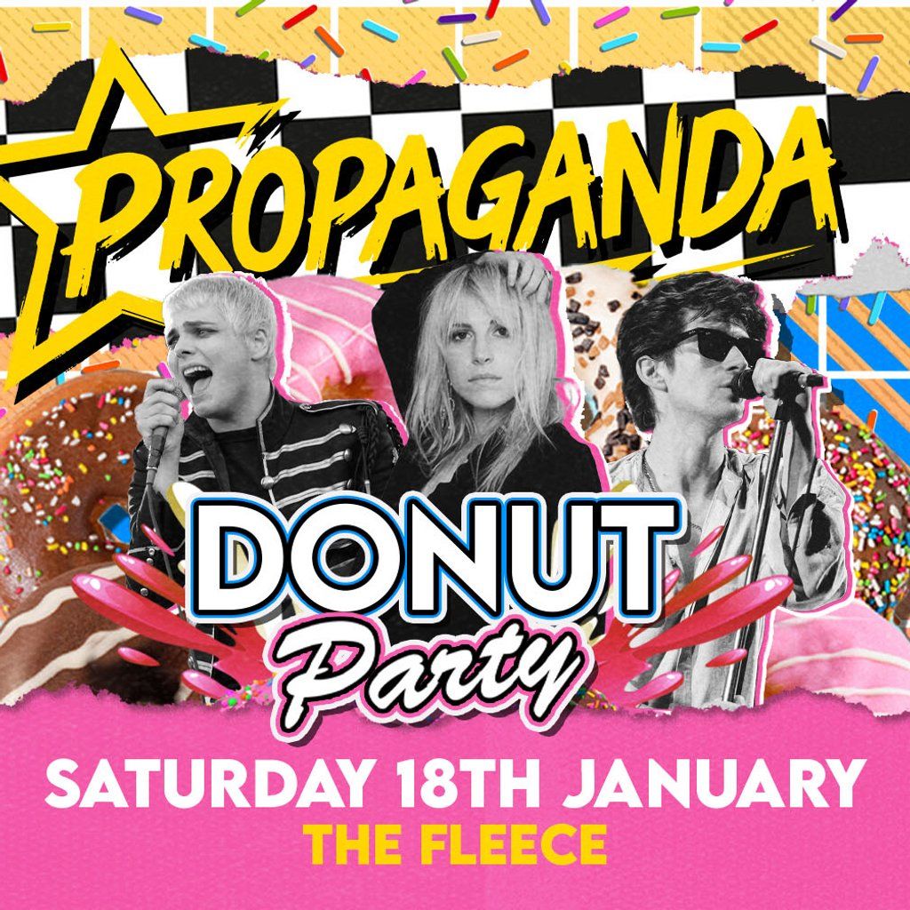 Propaganda - Indie & Alternative Donut Party!