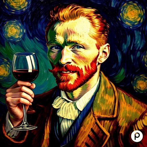 Wine Gogh- Sip and Paint experience