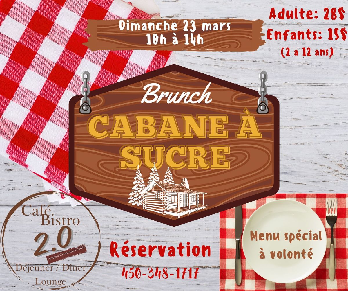 Brunch style Cabane \u00e0 Sucre