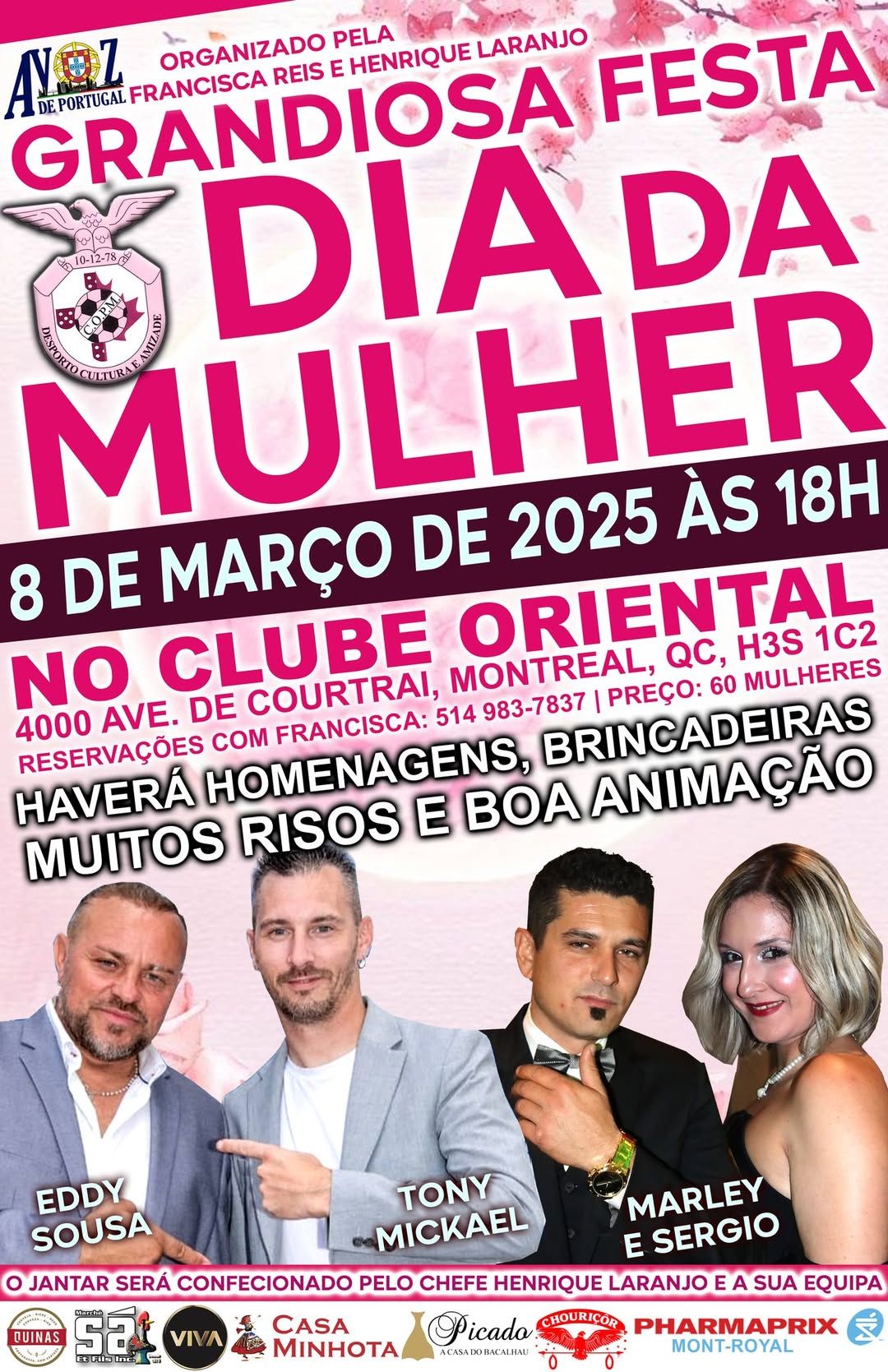 Festa do Dia da Mulher\/International Women's Day Party