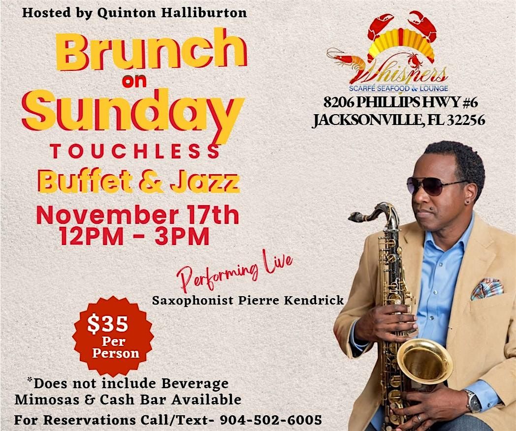 Brunch On Sunday Touchless Buffet & Jazz