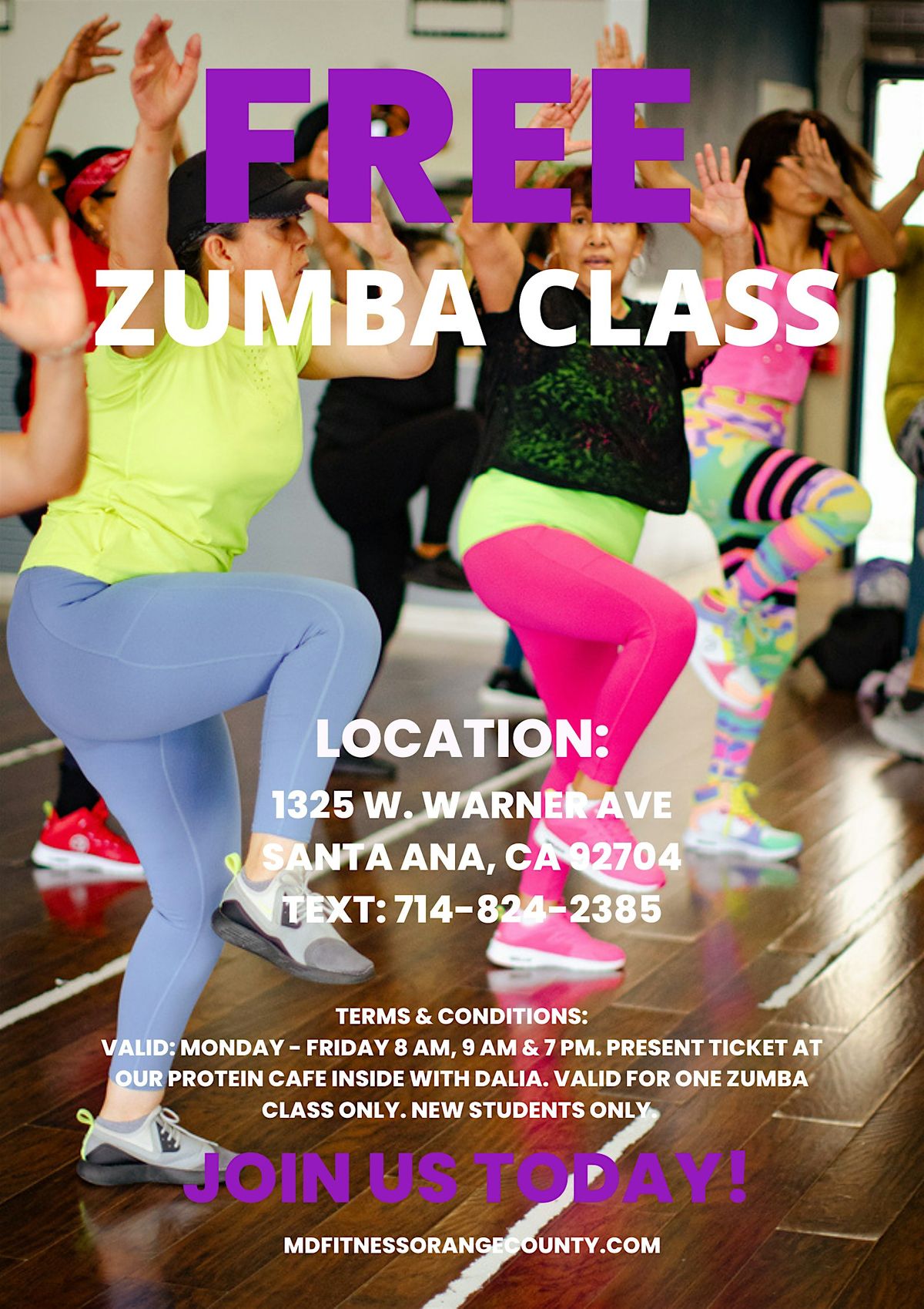 Zumba Orange County (Free Saturday, 8 am Class)