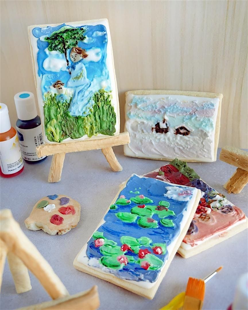 Bake & Sip: Cookie Canvas Art Workshop