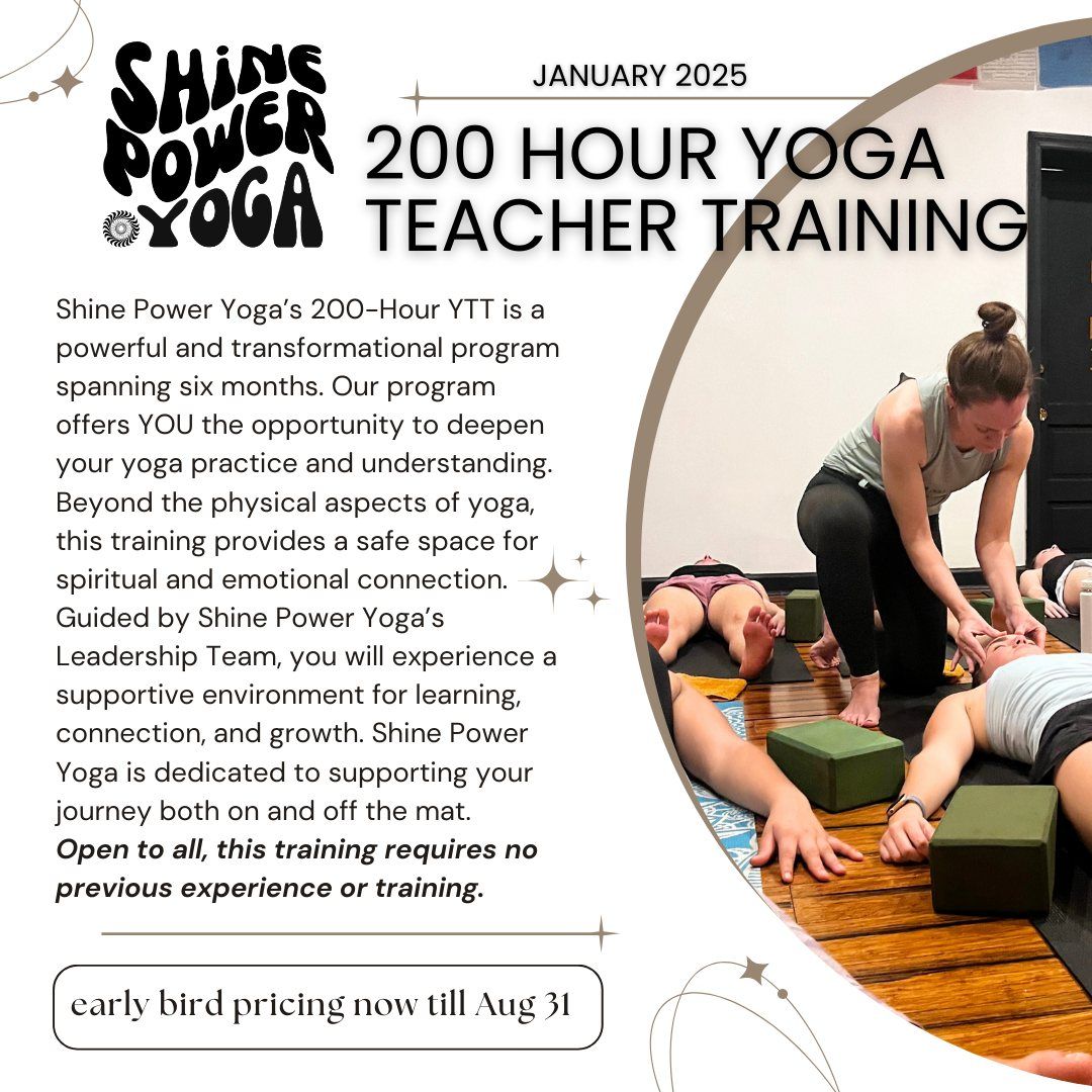 JANUARY 2025- YOGA TEACHER TRAINING