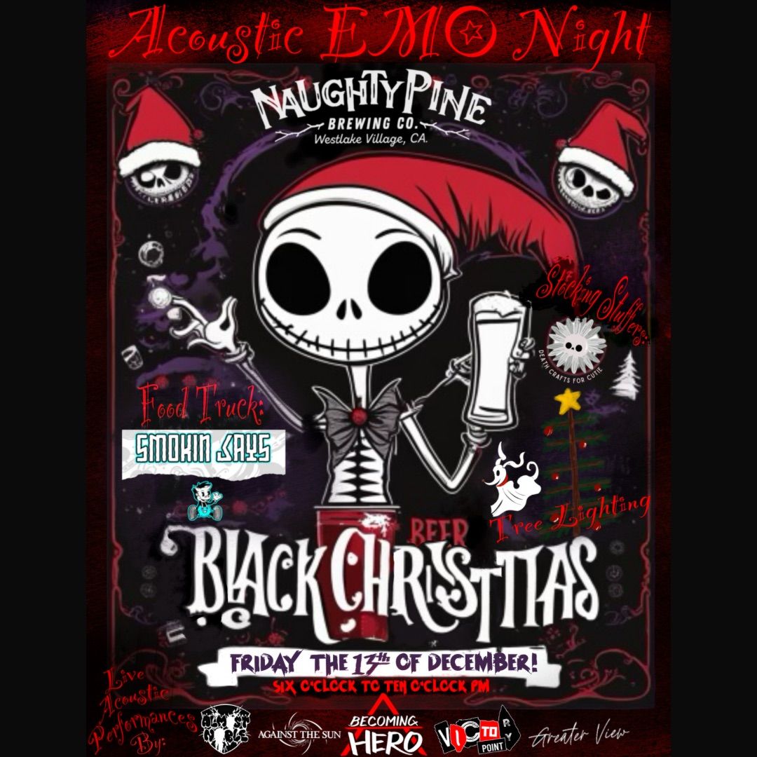 BLACK CHRISTMAS ACOUSTIC EMO NIGHT