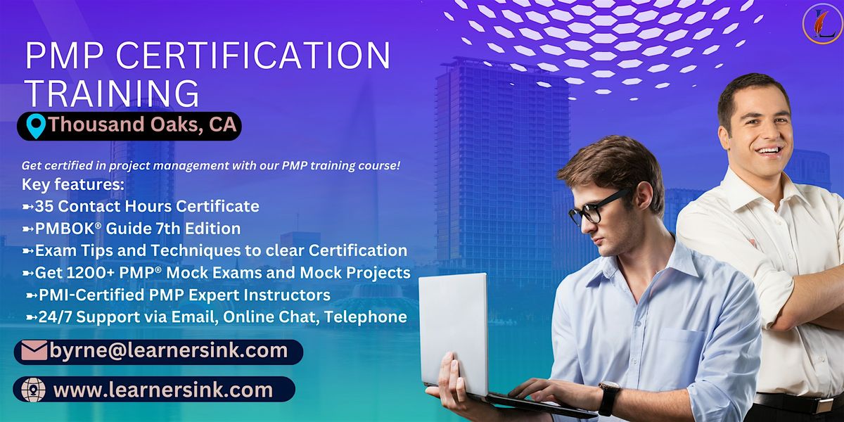 PMP Exam Preparation Training Course In Thousand Oaks, CA