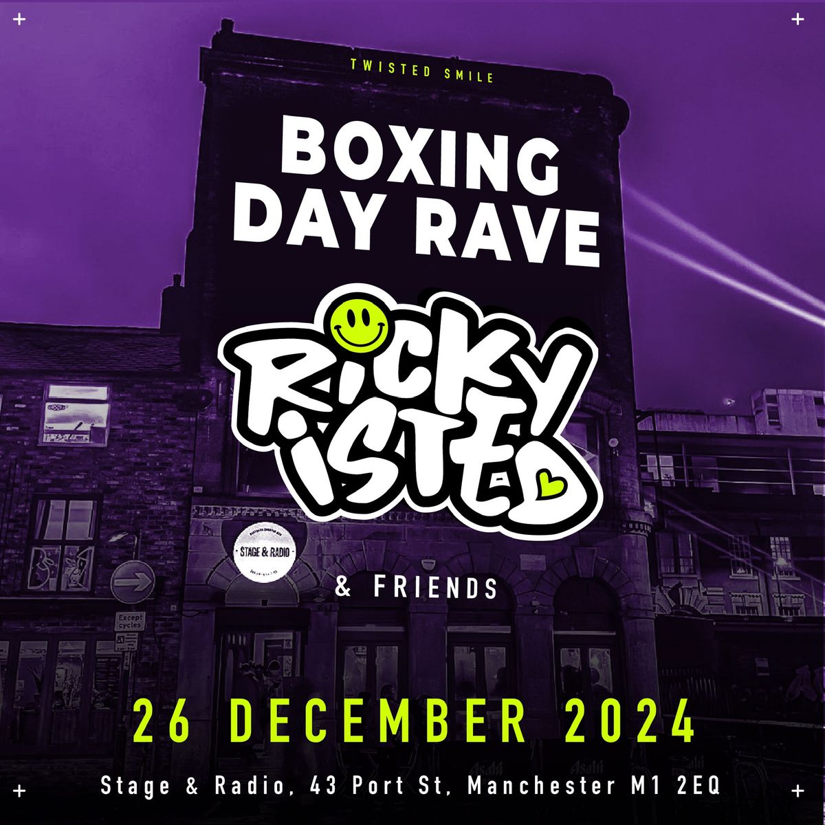 Twisted Smile Boxing Day 90\u2019s Basement Rave