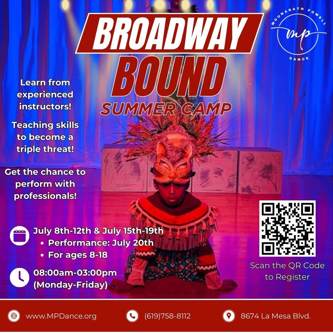 Broadway Bound Summer Camp - La Mesa (July 8-20)