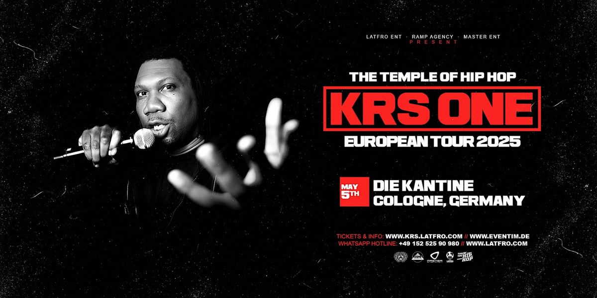 KRS One Live in Cologne