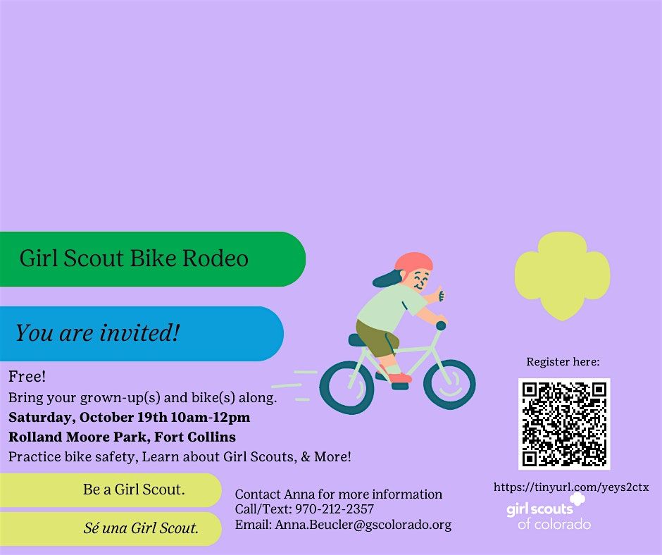 Try Girl Scouts - Bike Rodeo