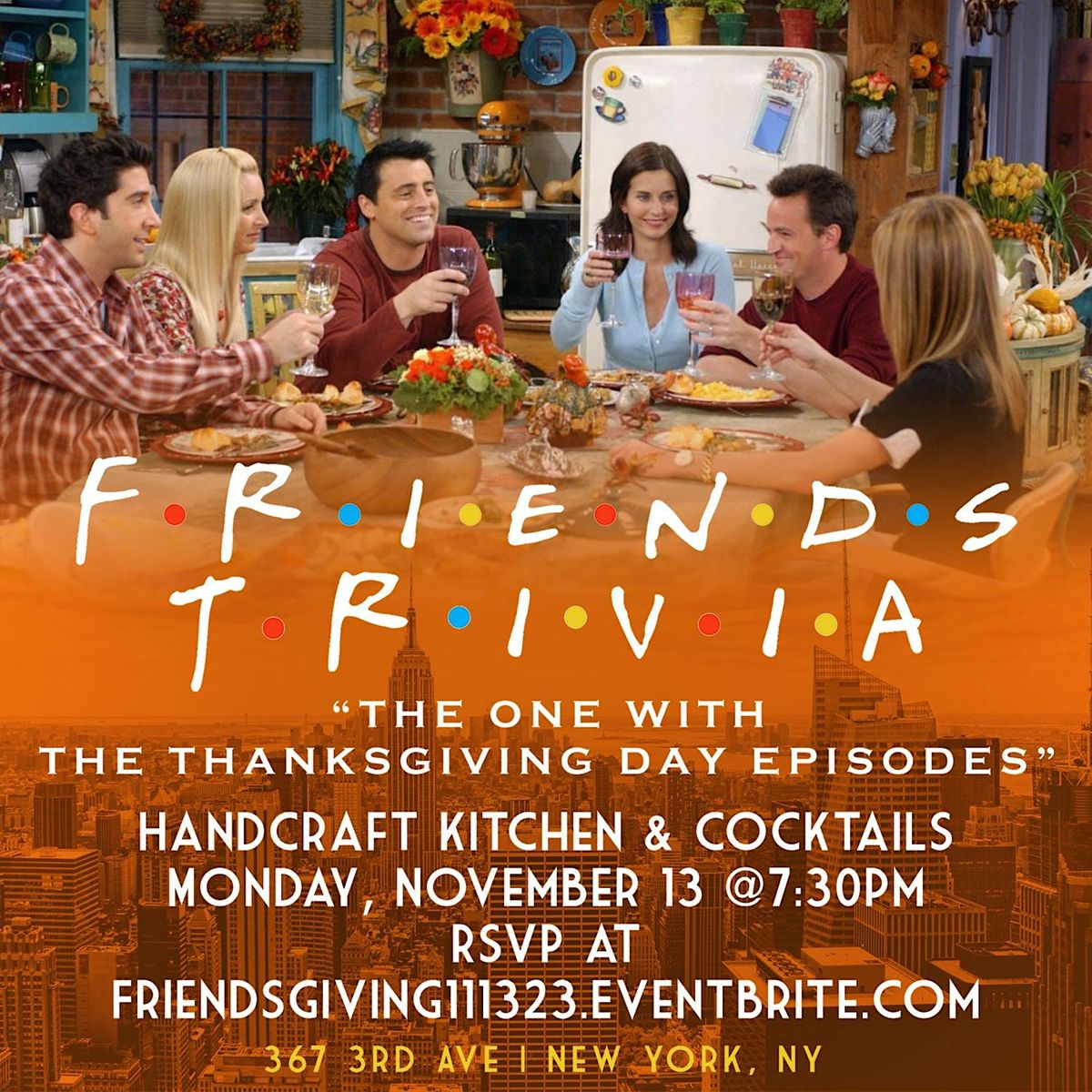 Friends Trivia: The One with the Thanksgiving Episodes