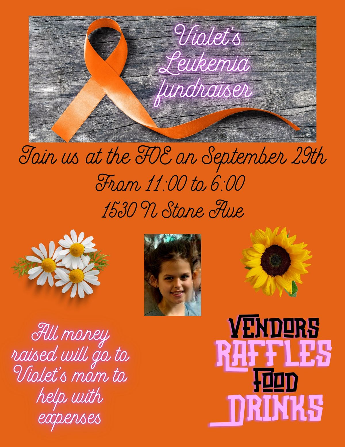 Voilet Leukemia Fundraiser