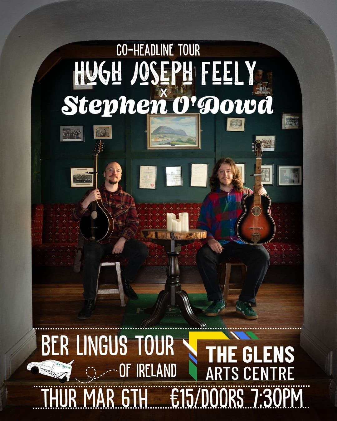 Hugh Joseph Feely & Stephen O Dowd Glens Centre Manorhamilton