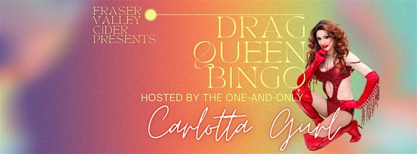 Drag Bingo at The Cidery November 21, 2024