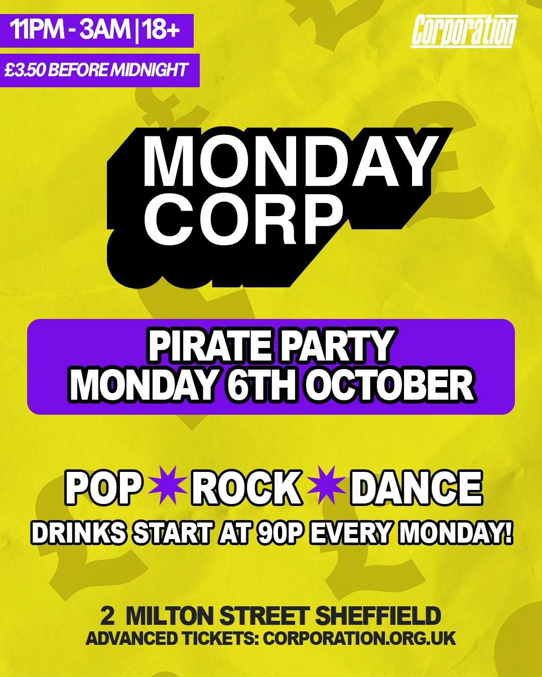 Pirate Party | MONDAY CORP