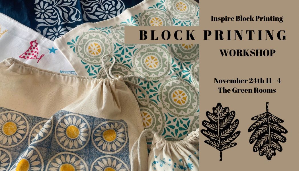 Block Printing Workshop - Full Day 