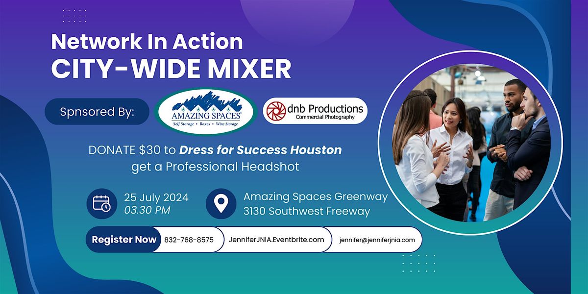 NIA City-Wide Networking Mixer & Headshot Event