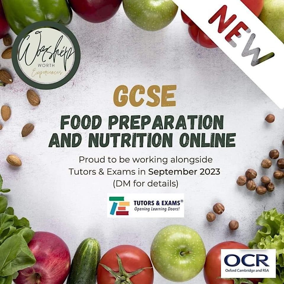 Food Preparation and Nutrition GCSE Termly September 2024