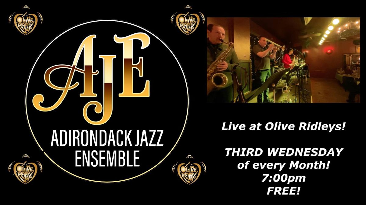 Adirondack Jazz Ensemble Live @ Olive Ridley's