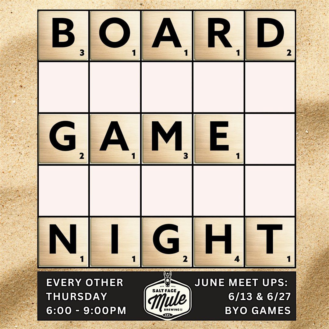 Bi-Weekly Board Game Night