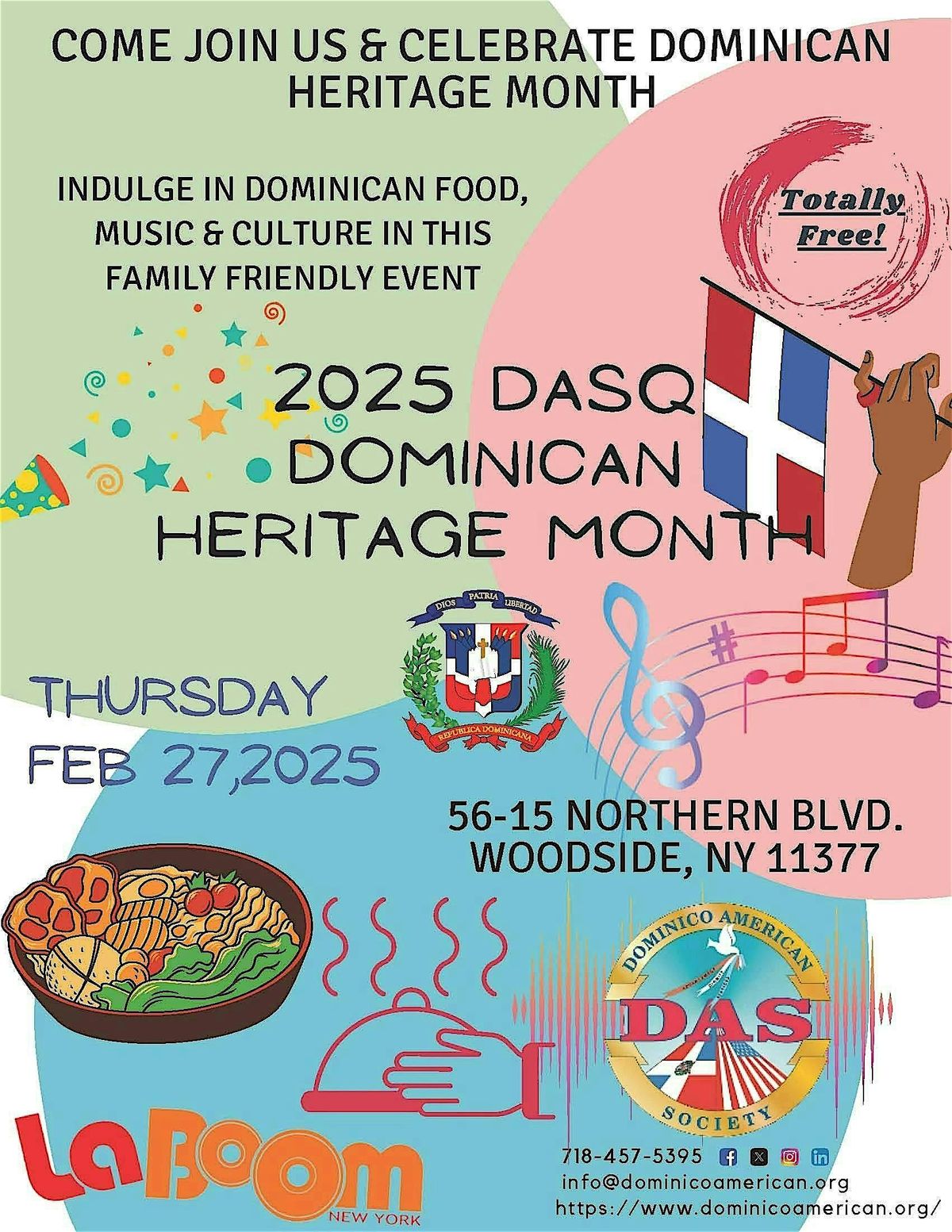 DASQ 2025 Dominican Heritage Month Celebration