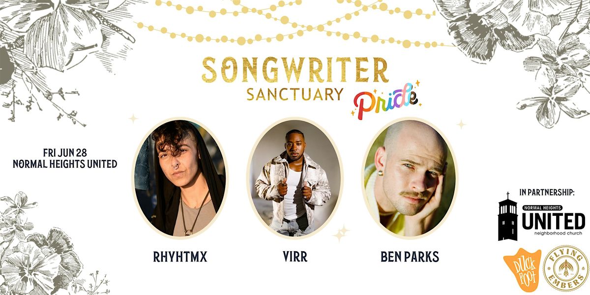 Songwriter Sanctuary June 2024 : LGBTQ+ PRIDE Edition!