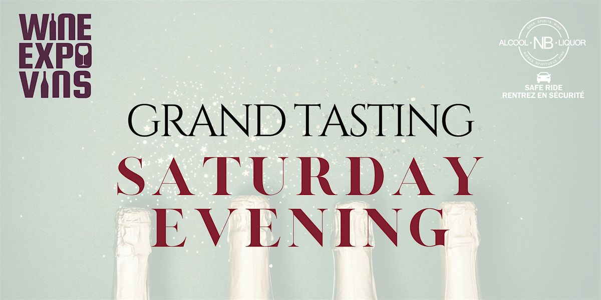 Saturday Evening - Grand Tasting