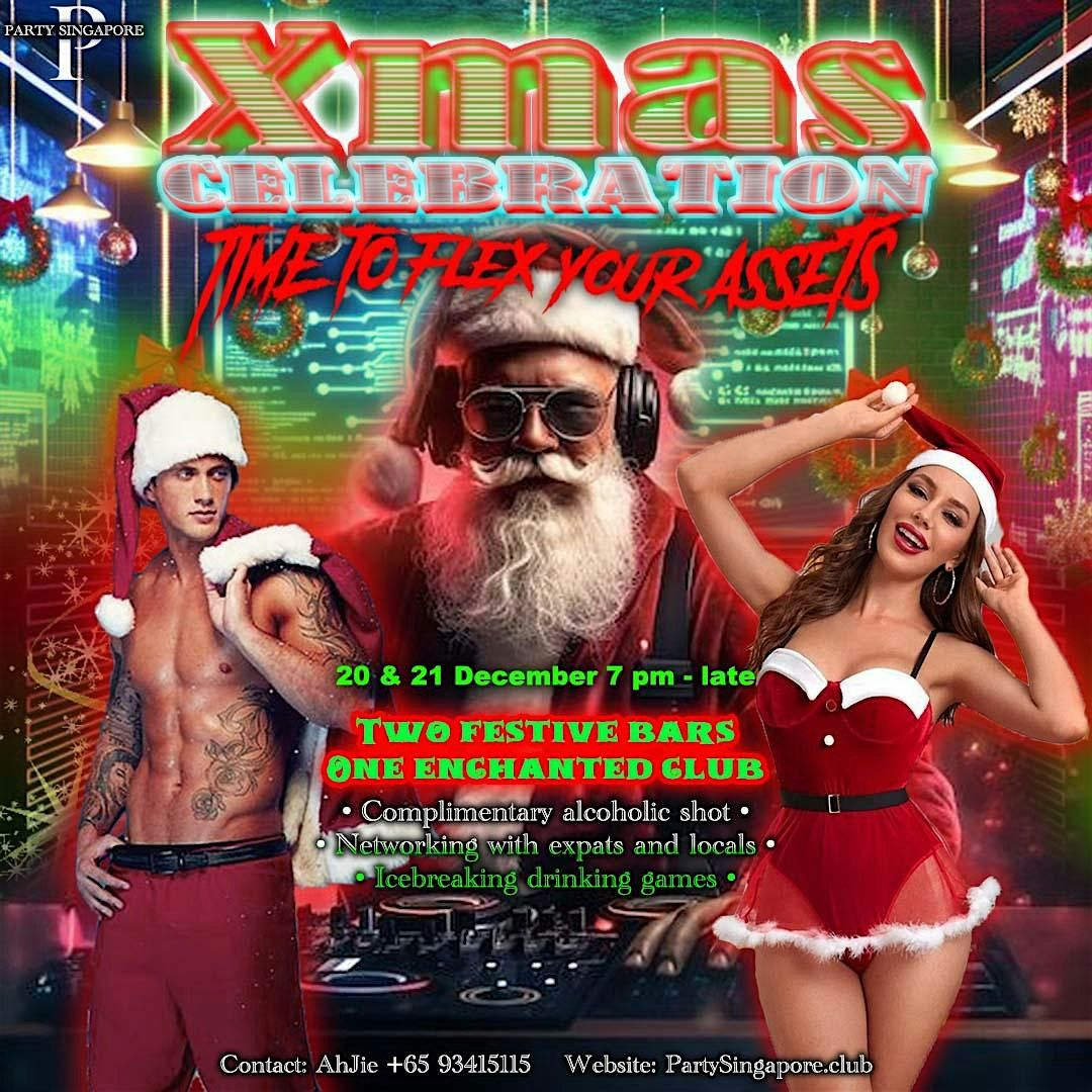 Christmas Party Singapore - Dress in your Sexiest \/ Muscular Santa Claus