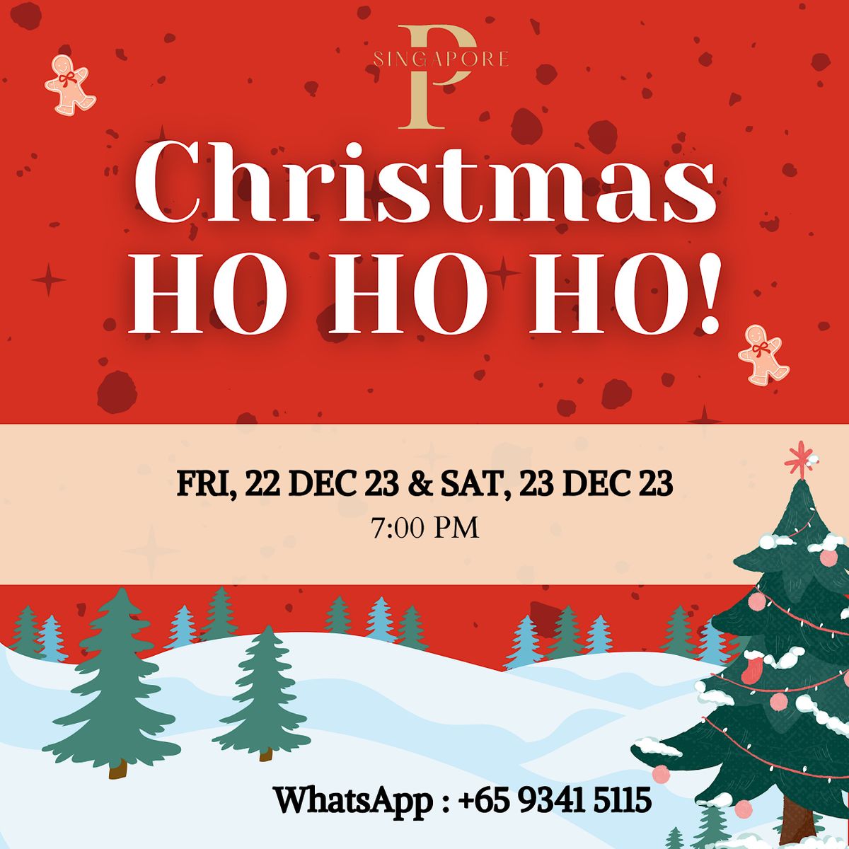 Christmas Party Singapore - Dress in your Sexiest \/ Muscular Santa Claus