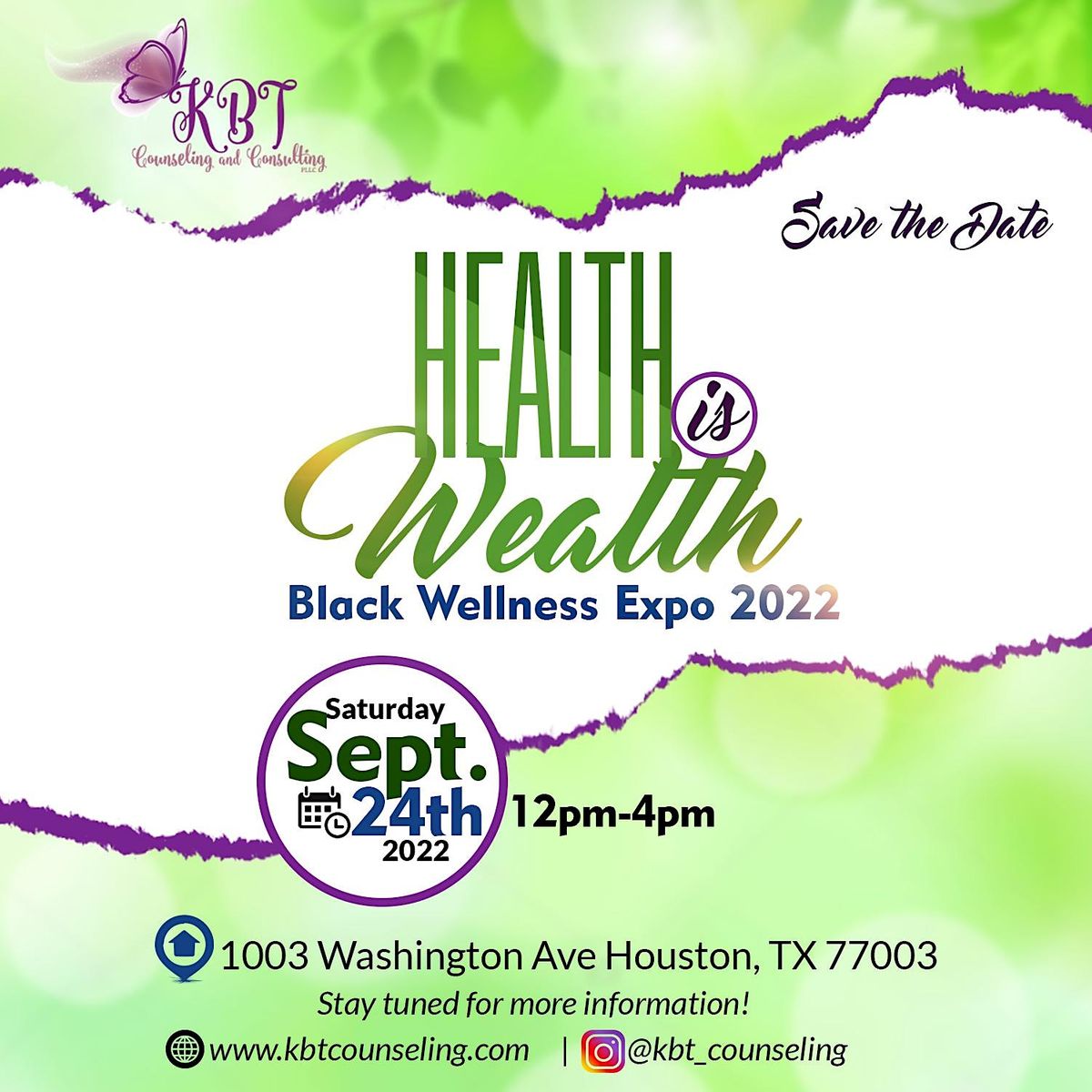 Health is Wealth: Black Wellness Expo 2022