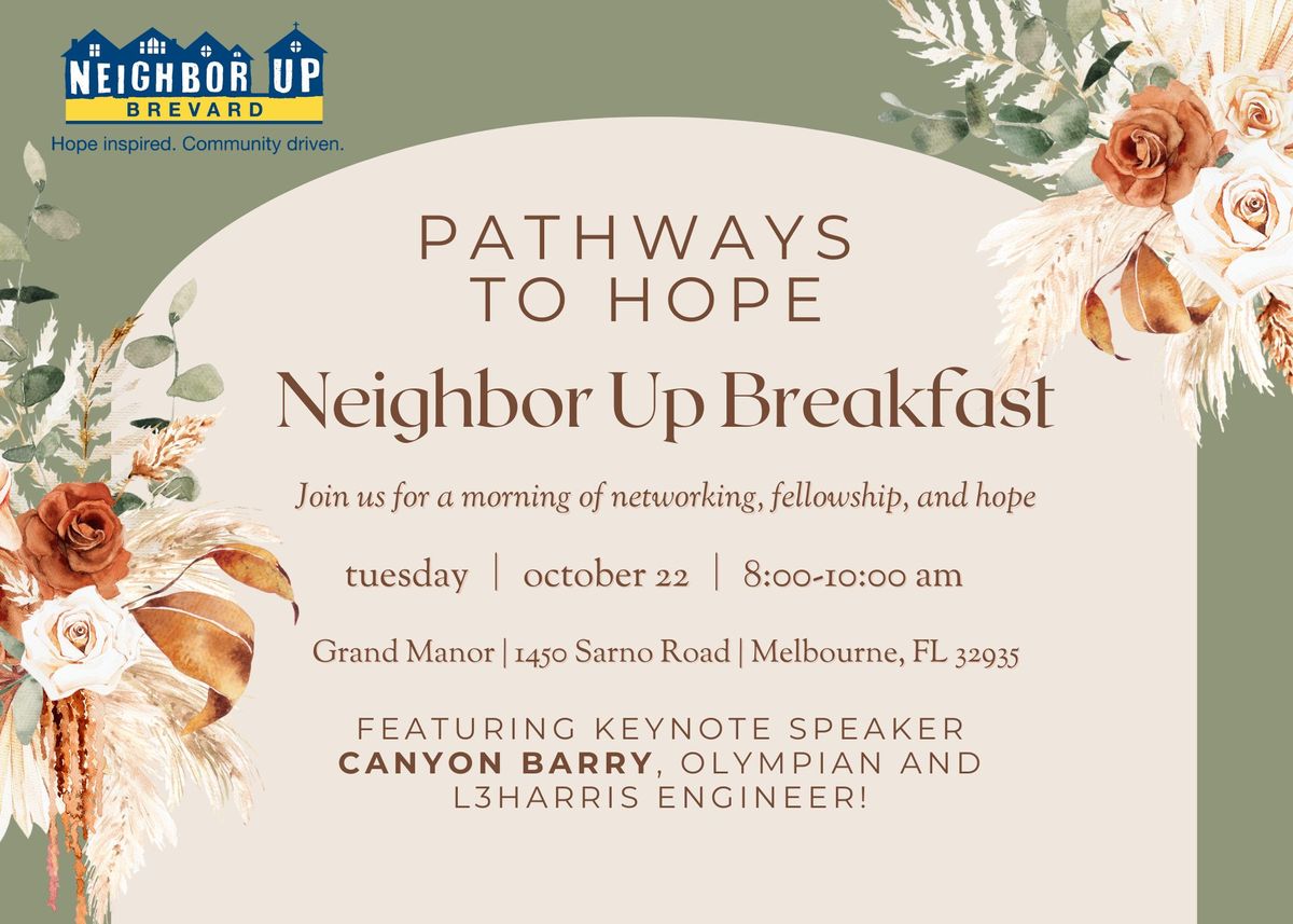 Pathways to Hope - Anchor Breakfast