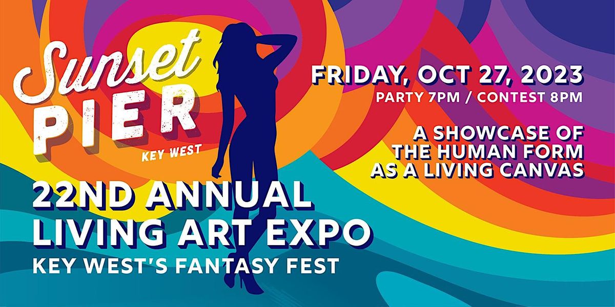 22nd Annual Living Art Expo Key West Fantasy Fest, Sunset Pier, Key