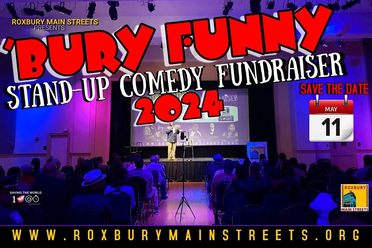 The 'Bury Funny Stand-Up Comedy Fundraiser 2024
