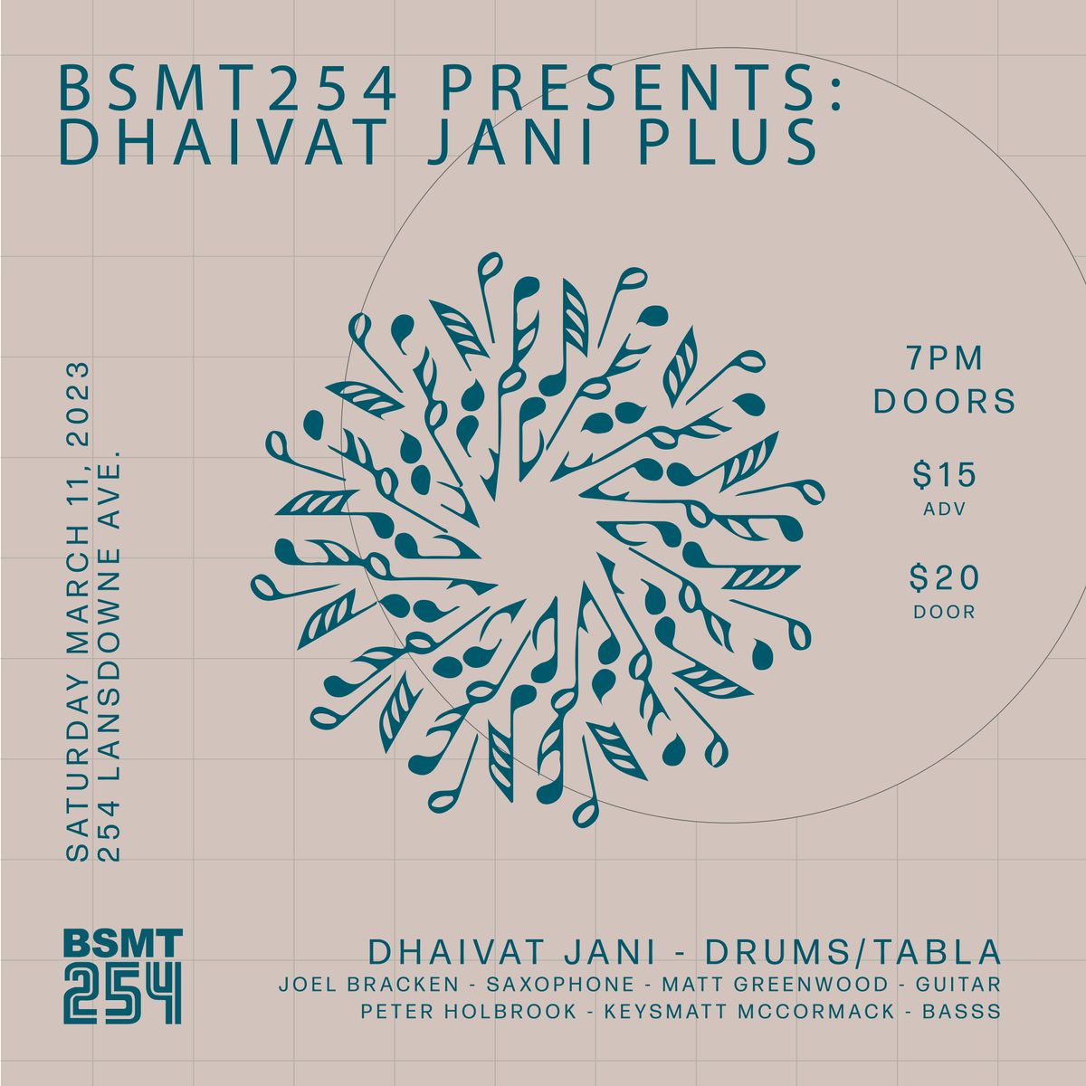Next Wave Jazz Series feat. Dhaivat Jani PLUS