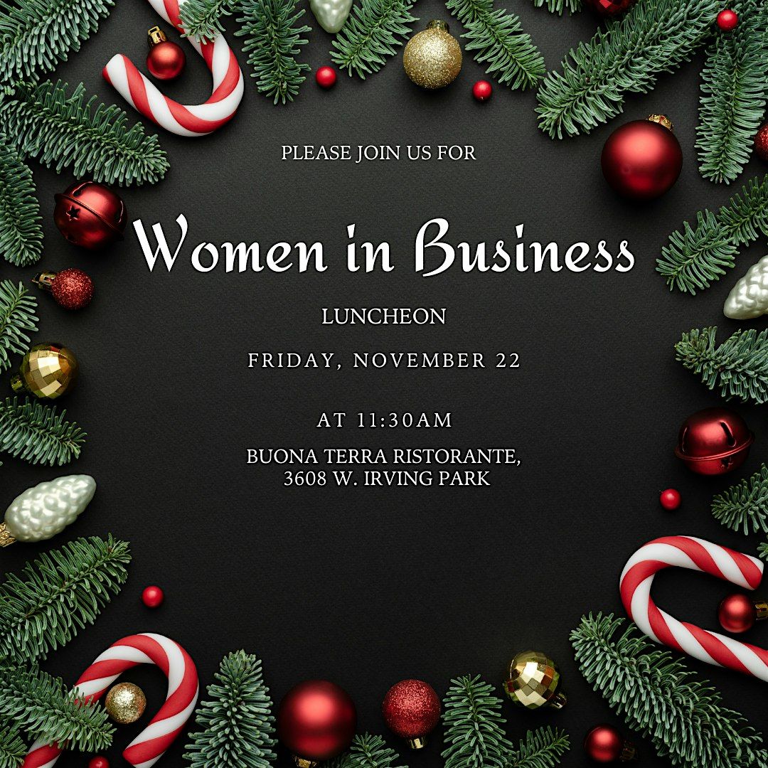 Holiday Women in Business Luncheon