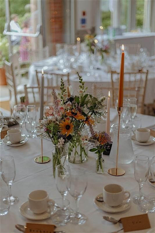Wedding Flowers Workshop - Part 3: Table Flowers