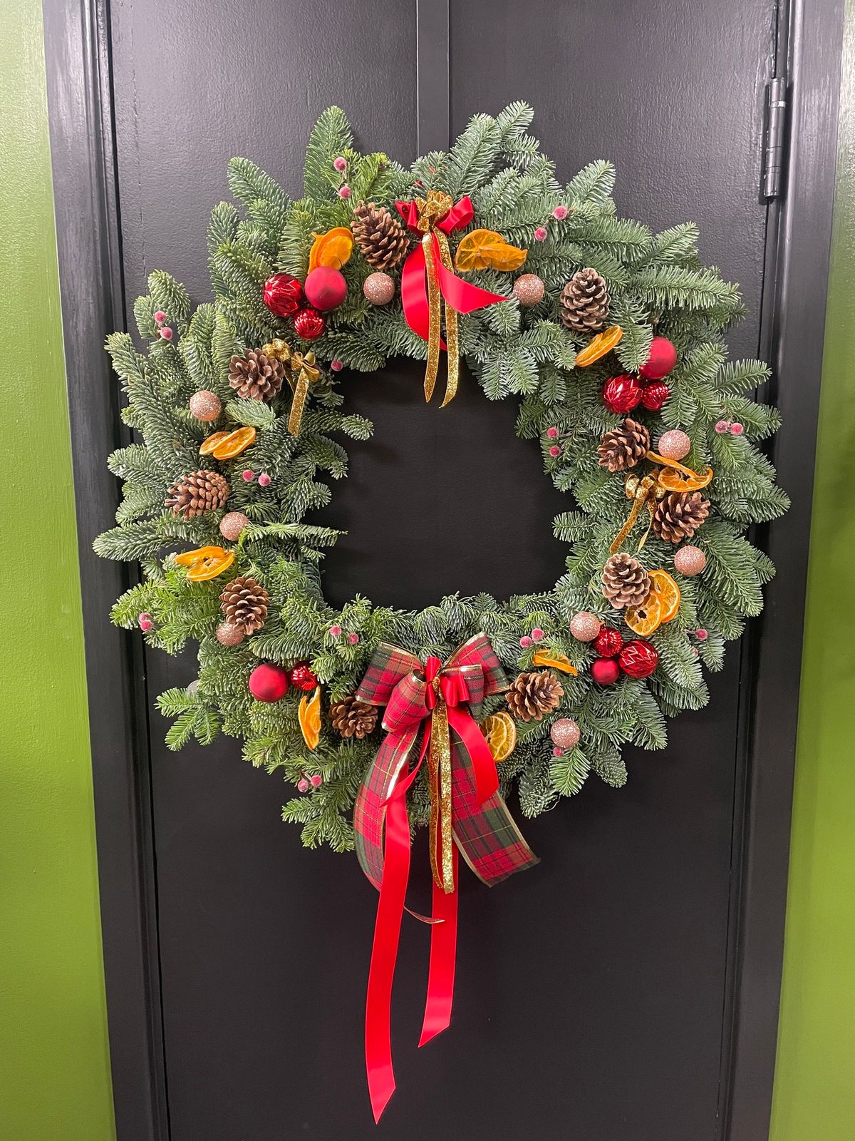 Wreath Making Workshop at Damson in Bloom