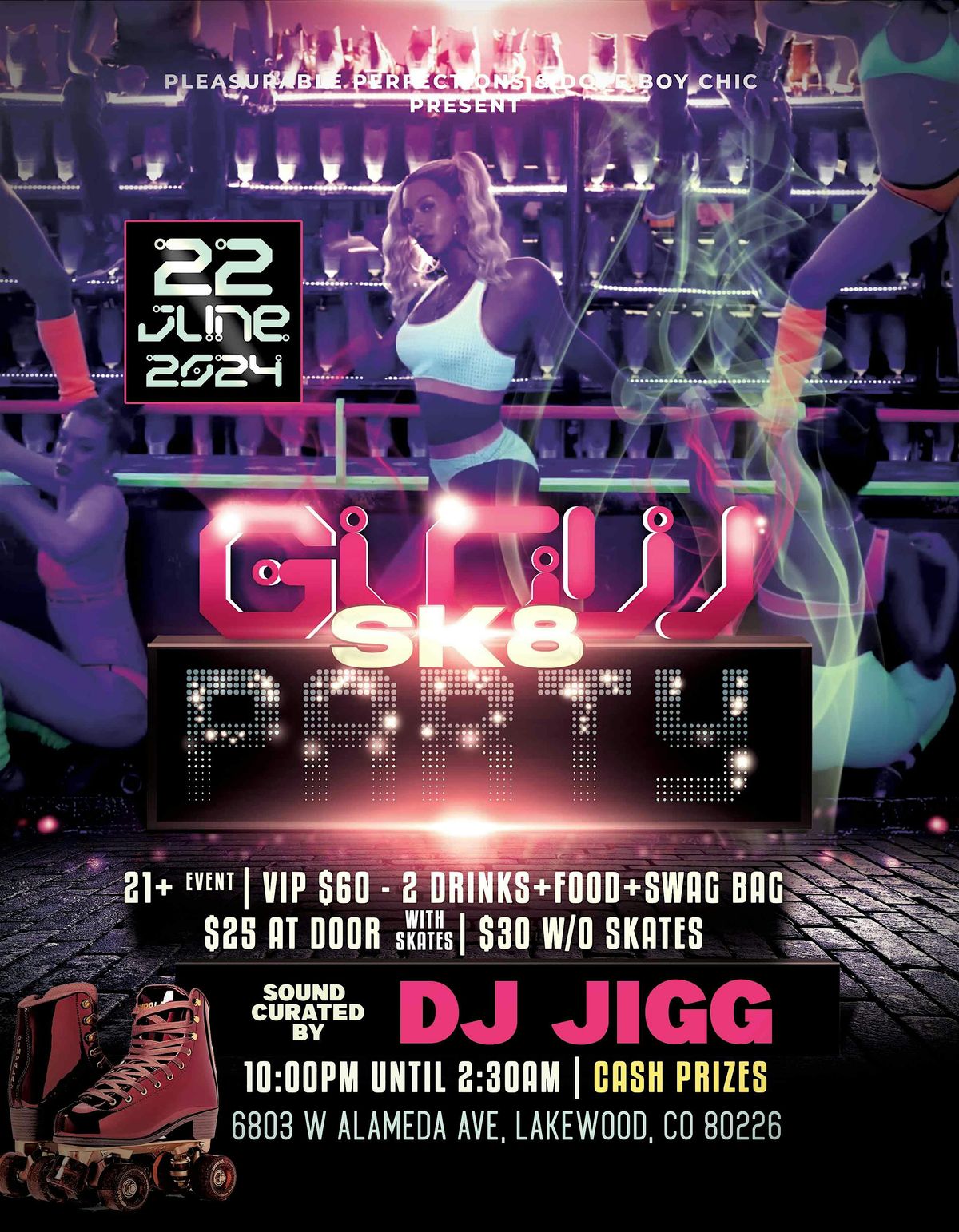 Glow Sk8 Party