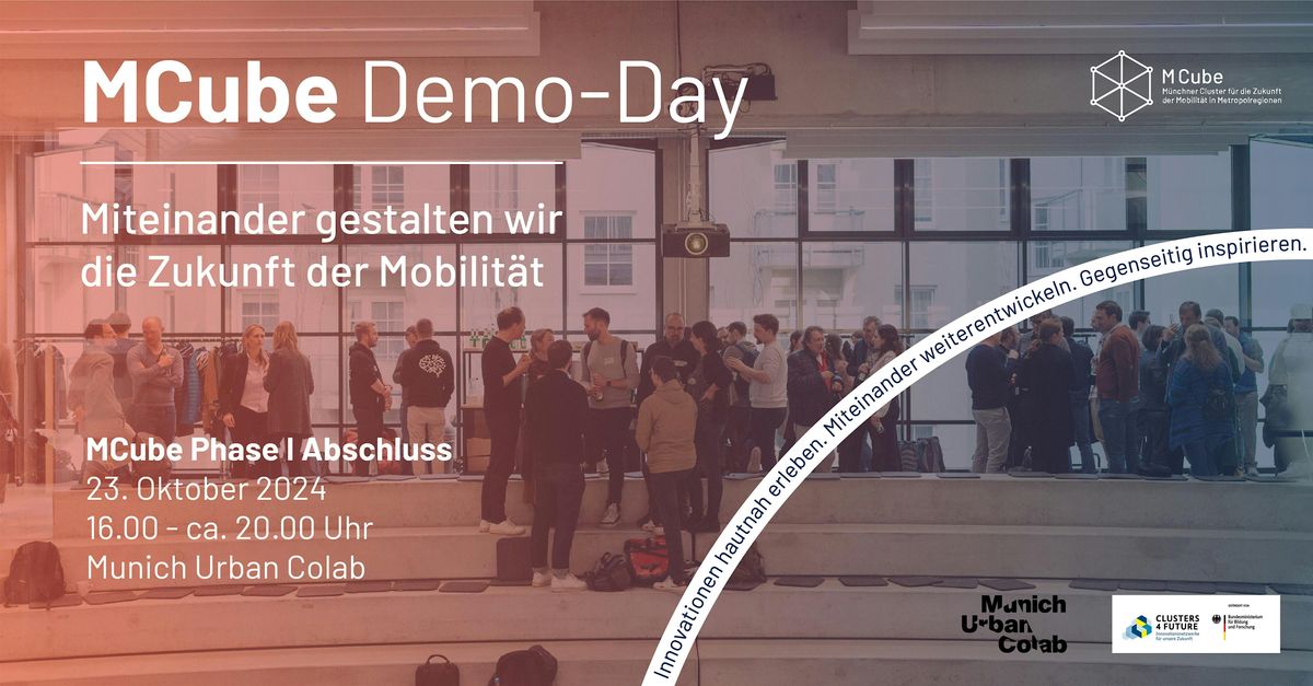 MCube DEMO DAY \u2013 Miteinander gestalten wir die Zukunft der Mobilit\u00e4t!