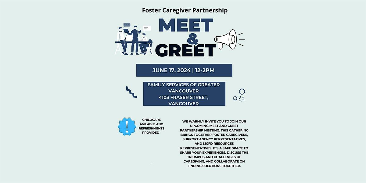 Foster Caregiver Partnership Meeting