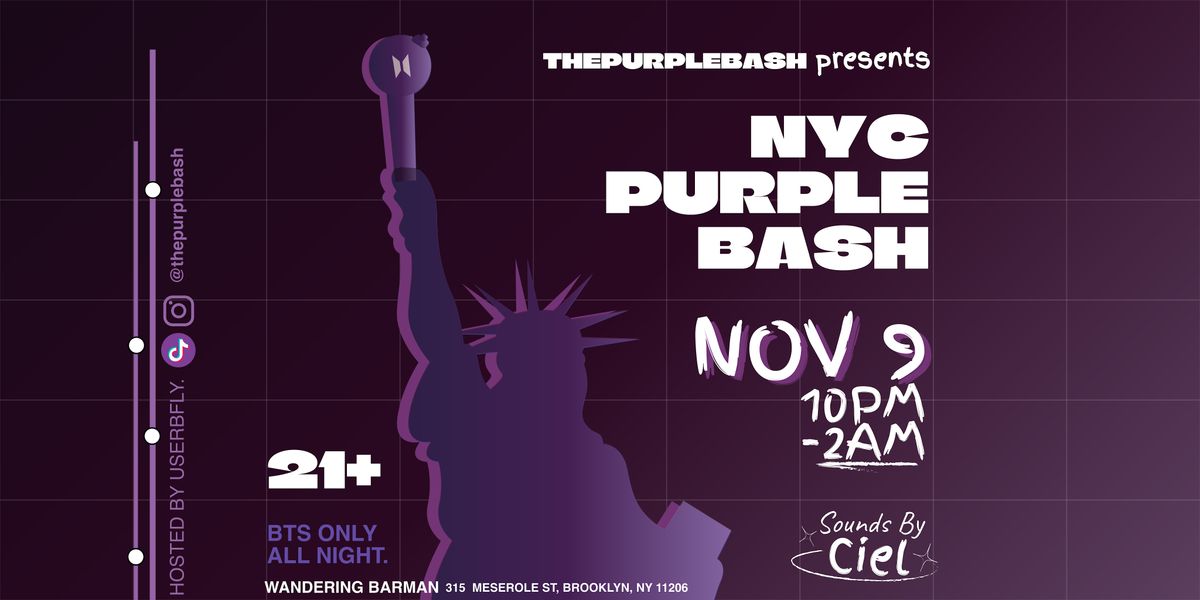 The Purple Bash | NYC Edition