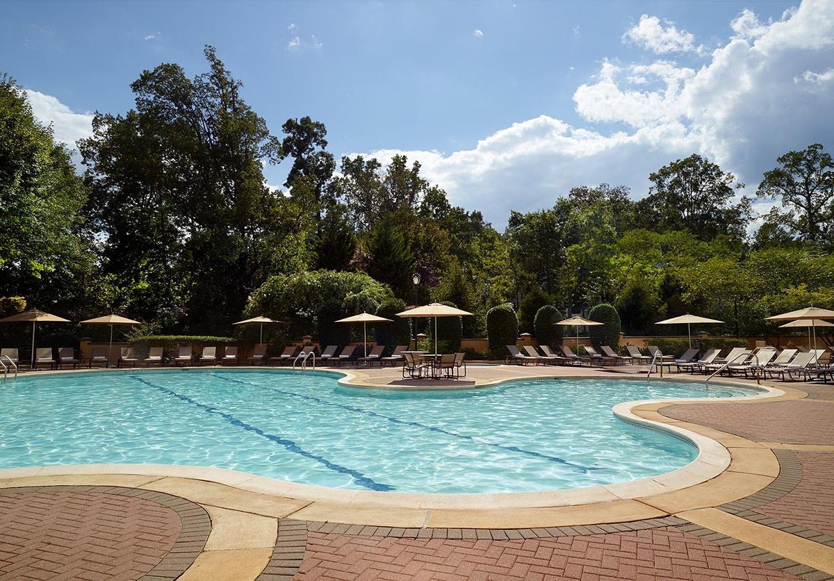 Omni Shoreham Pool - Morning (Hotel Guests or Pool Member Only)