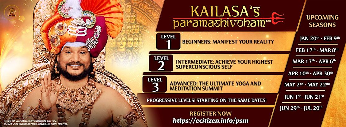 21 Days of Ultimate Yoga and Meditation Summit - Pasadena \/ Online