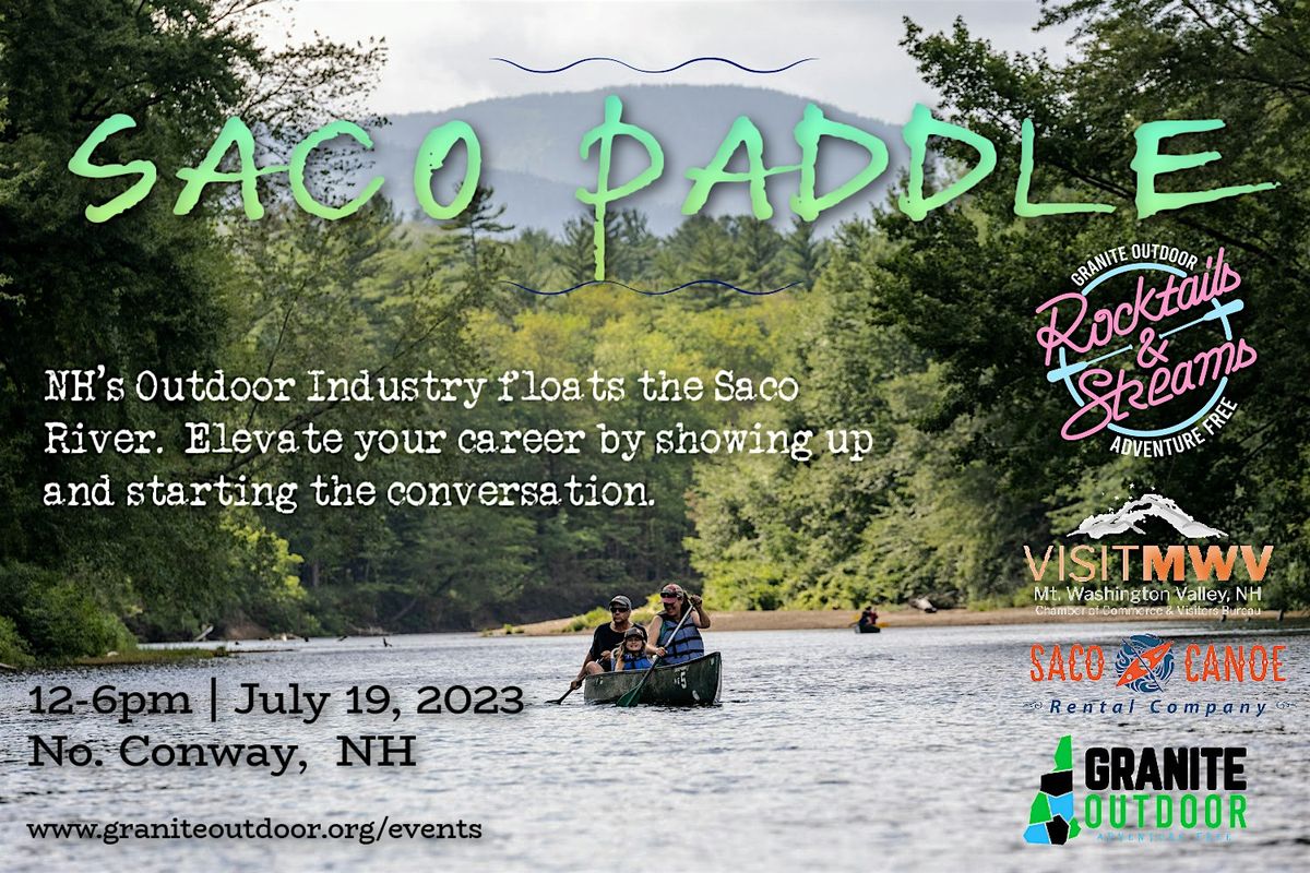 Rocktails & Streams: Saco Paddle