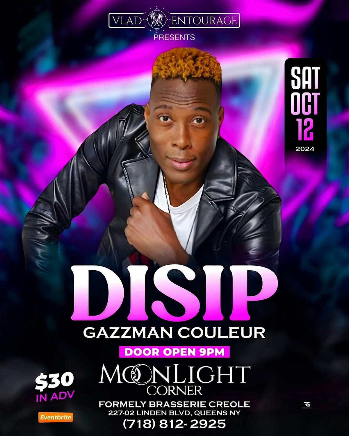 DISIP @ MOONLIGHT CORNER NYC