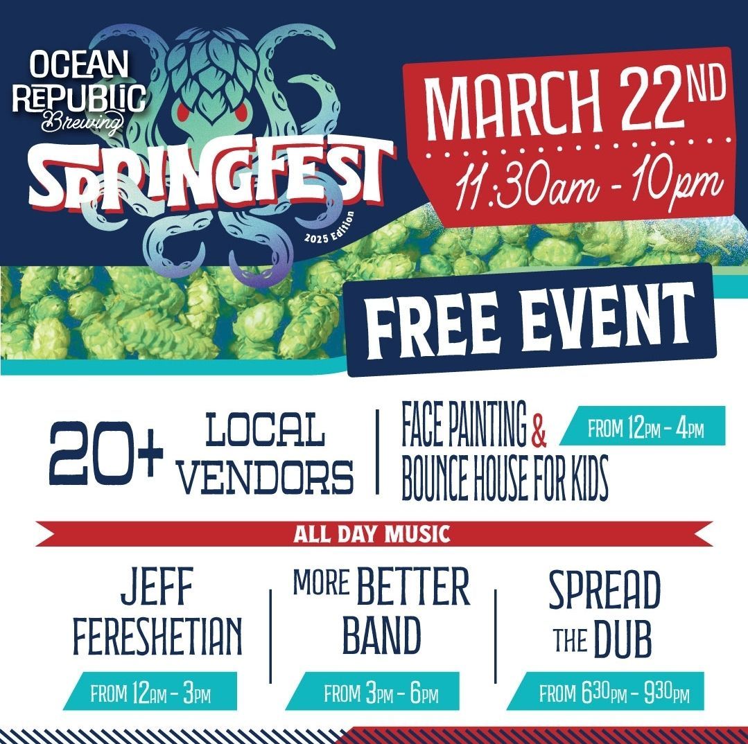 Spring Fest at Ocean Republic Brewing 