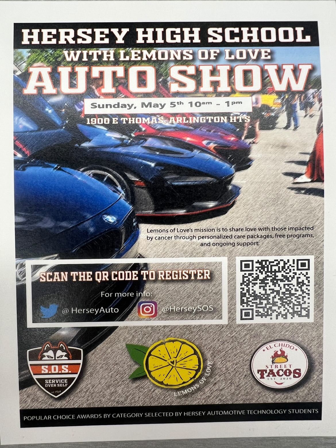 Hersey Highschool Auto Show Fundraiser 