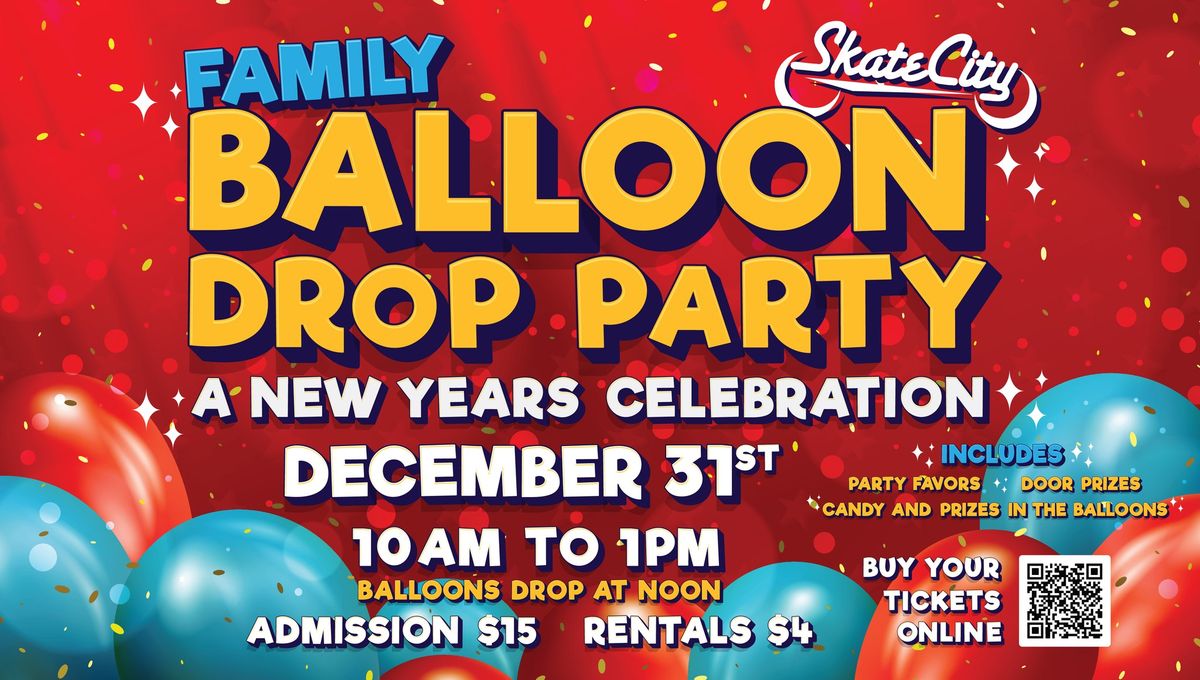 Family Balloon Drop Party