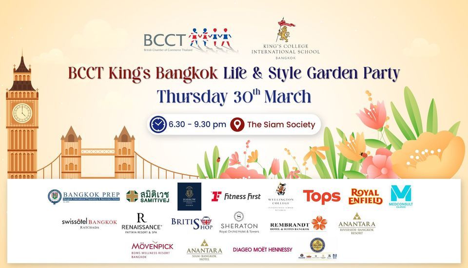 BCCT King's Bangkok Life & Style Garden Party