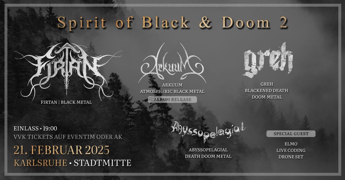 Spirit of Black and Doom 2 - Karlsruhe